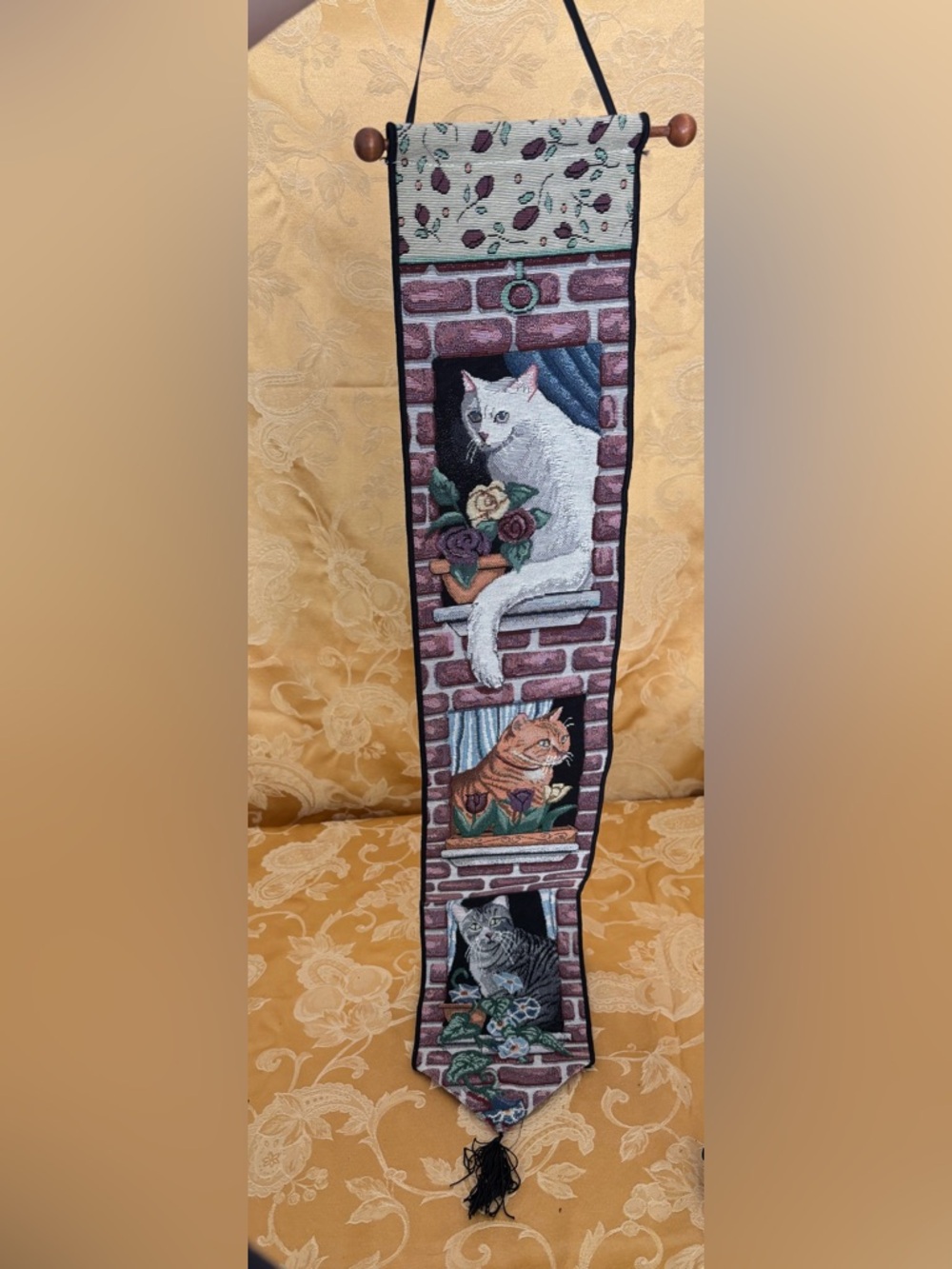 Vintage Cat Tapestry